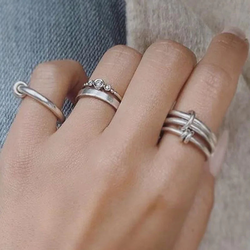 Chic Multi-Layer Loop Rings