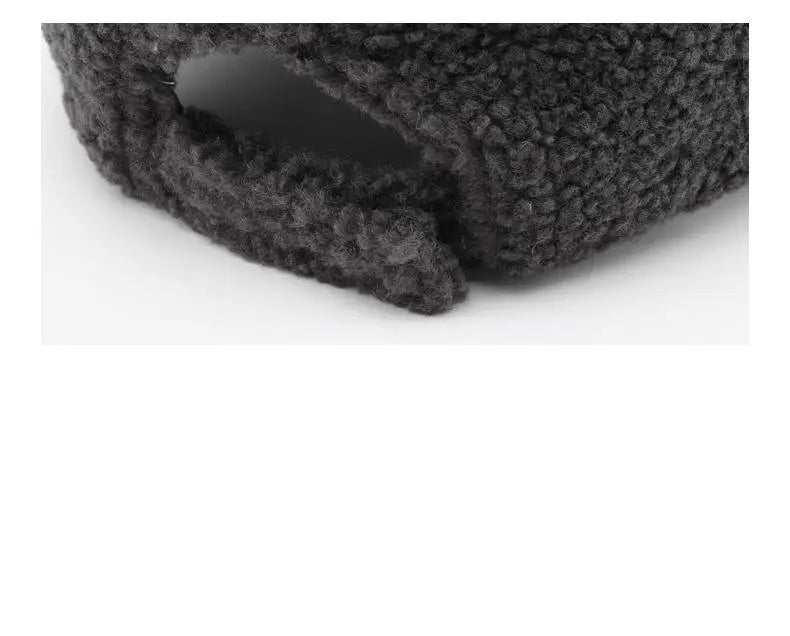 Autumn Plush Baseball Cap