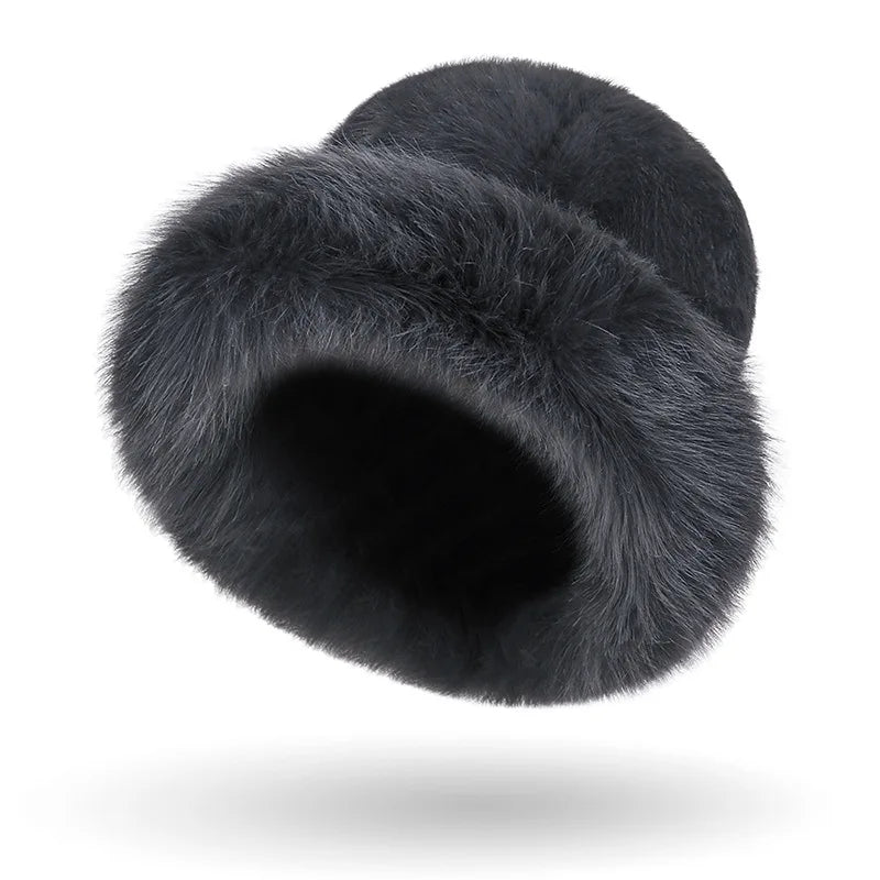 Mongolian Plush Fisherman Fur Hat