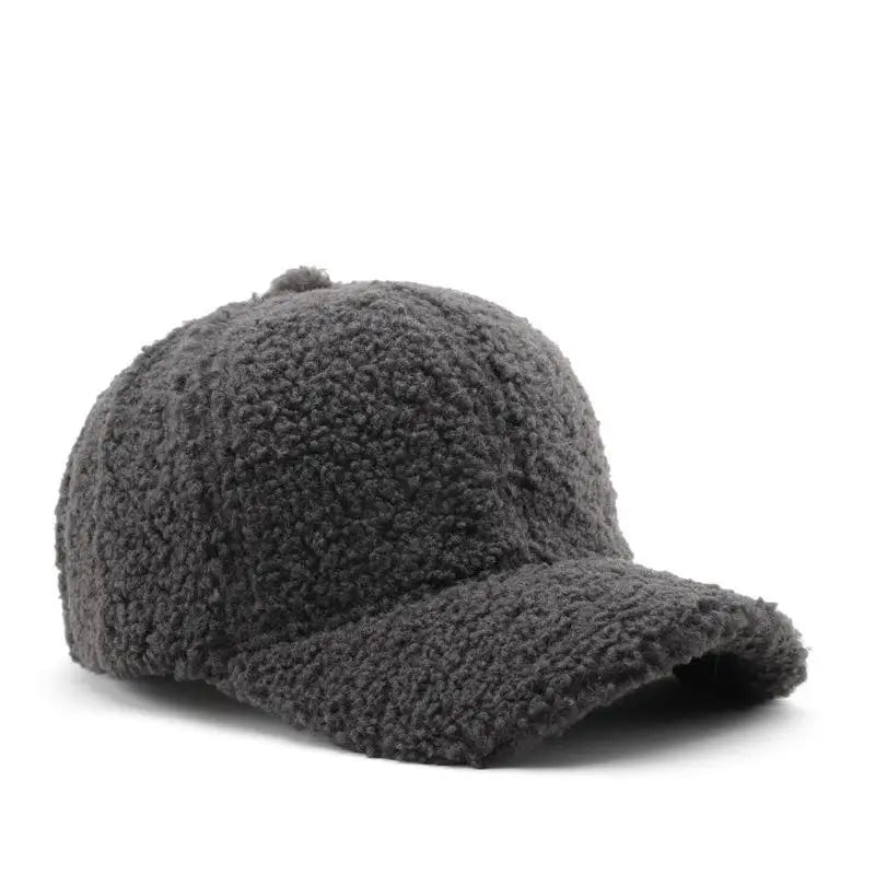 Autumn Plush Baseball Cap