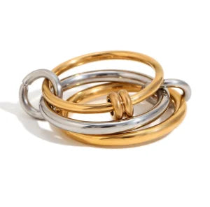 Chic Multi-Layer Loop Rings
