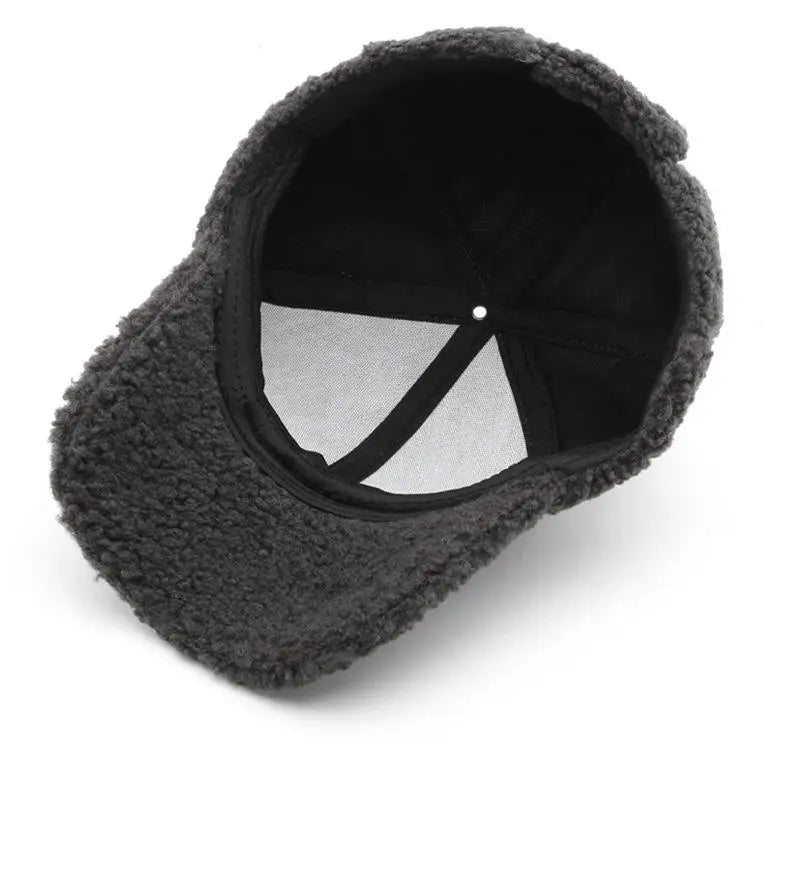 Autumn Plush Baseball Cap