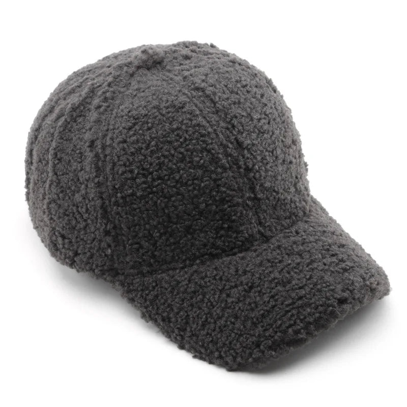 Autumn Plush Baseball Cap