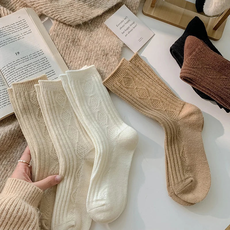 Luxurious Cashmere Wool Blend Socks