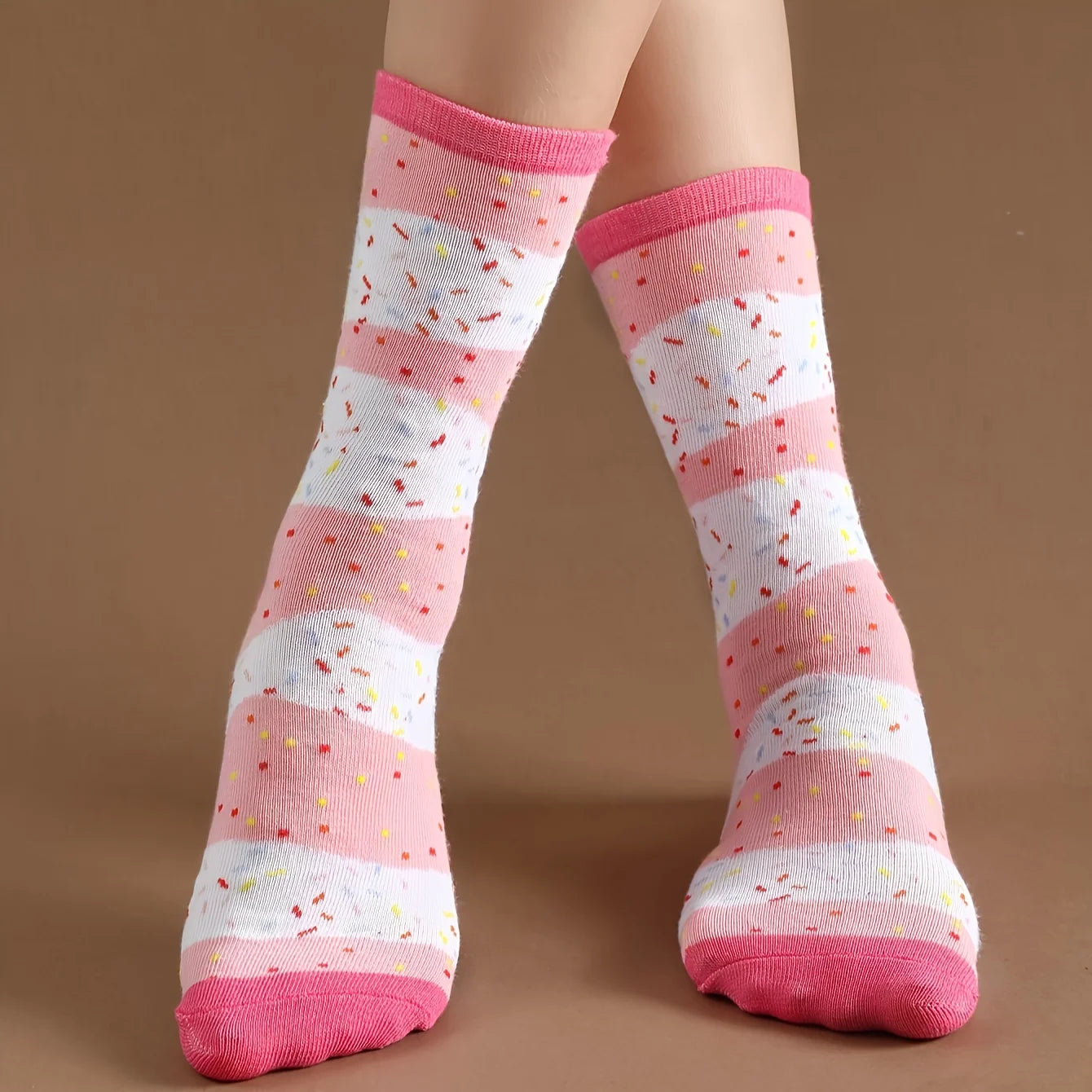 Super Fun Ice Cream Pattern Socks – Unique Gift For Any Occasions