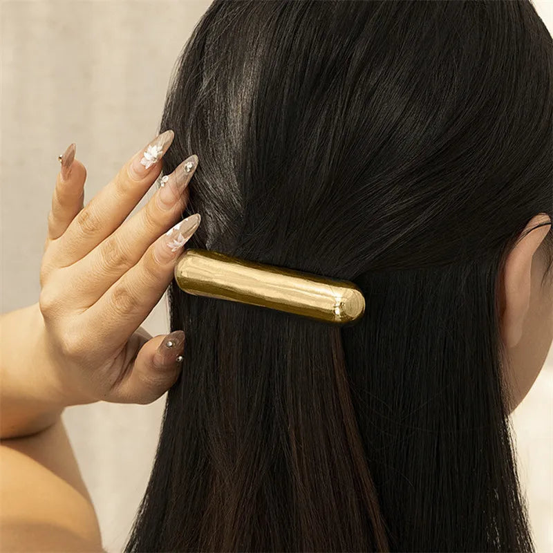 Elegant Metal Loop Style Hair Bands