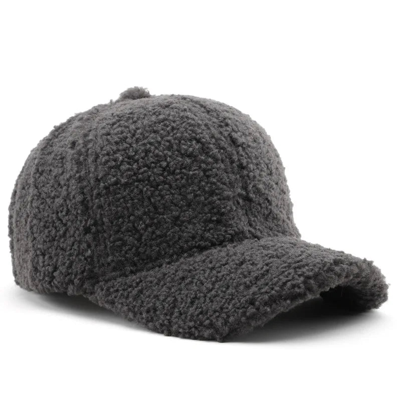 Autumn Plush Baseball Cap