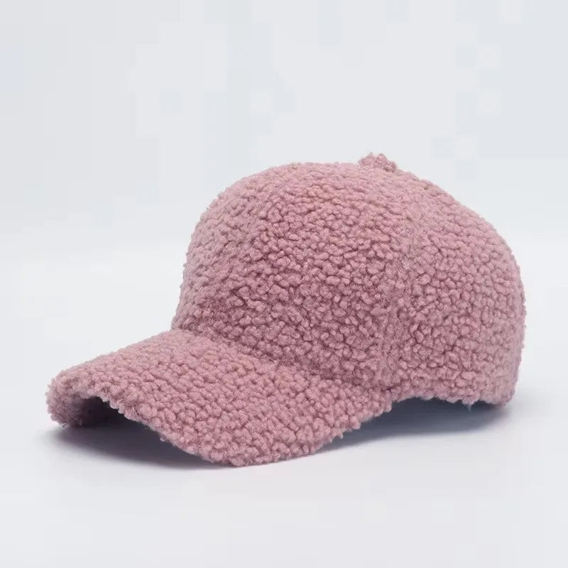 Autumn Plush Baseball Cap