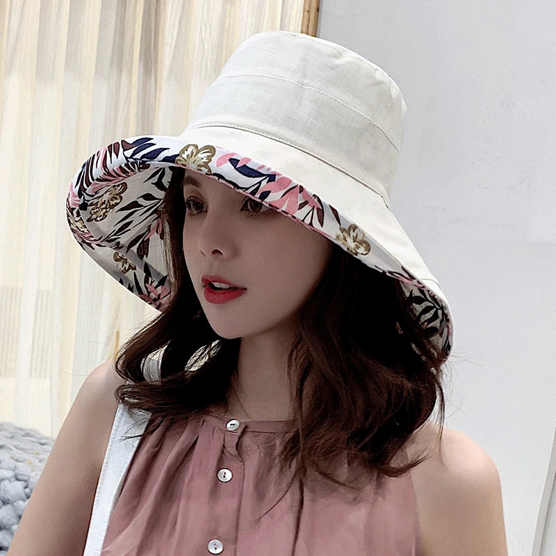 Double-Sided Panamanian Bucket Hat