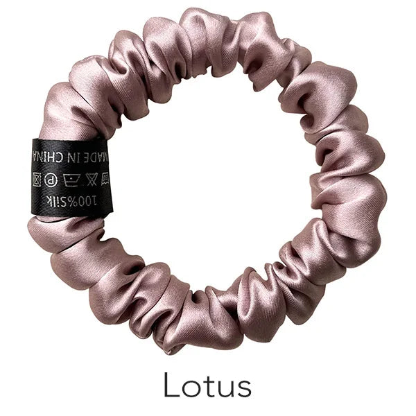 100% Pure Mulberry Silk Scrunchies Hair Ties