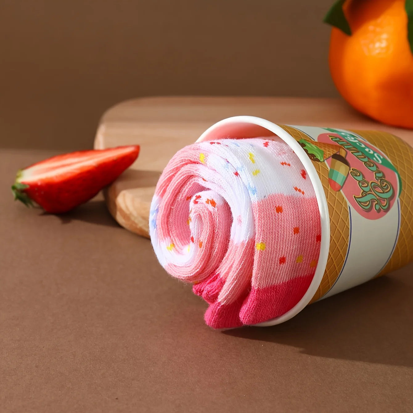 Super Fun Ice Cream Pattern Socks – Unique Gift For Any Occasions