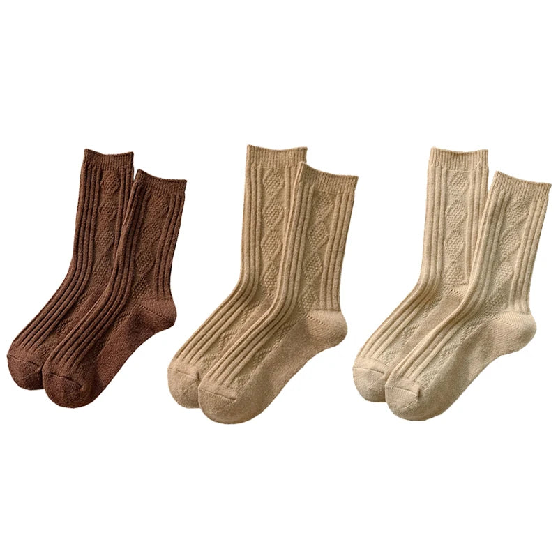 Luxurious Cashmere Wool Blend Socks