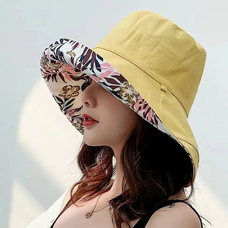 Double-Sided Panamanian Bucket Hat