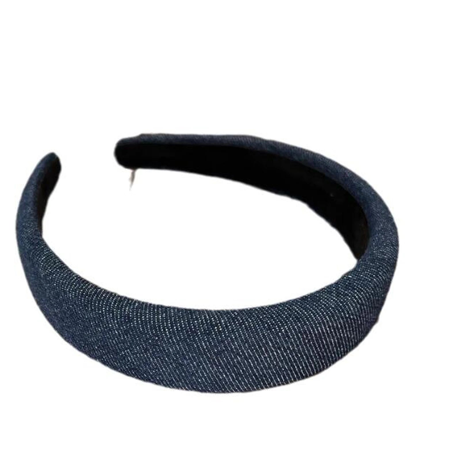 Casual Denim Turban Headband for Women