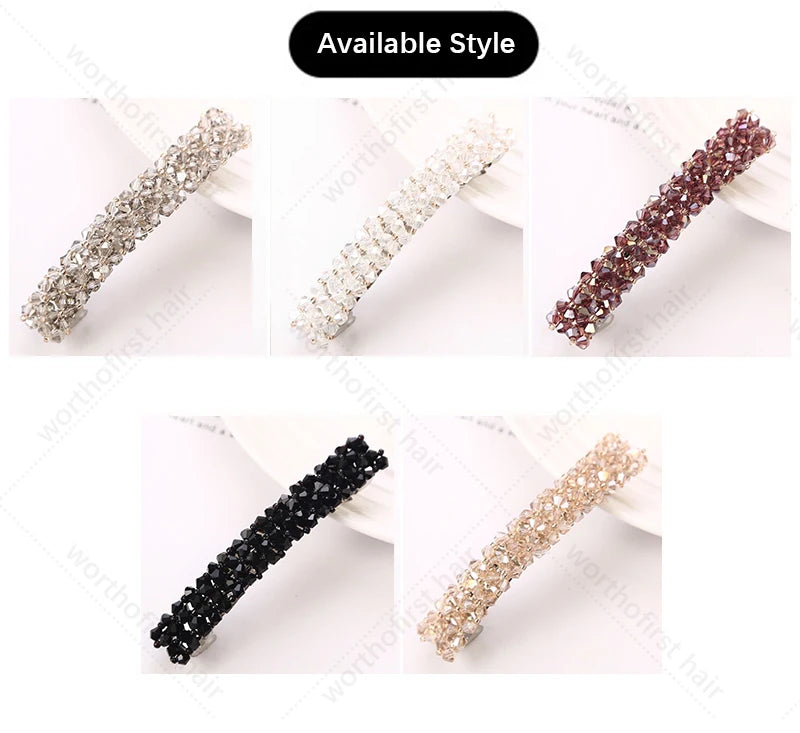 Elegant Crystal Rhinestone Hairpins & Hairgrips