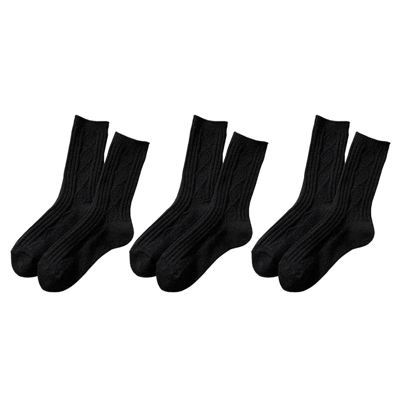 Luxurious Cashmere Wool Blend Socks