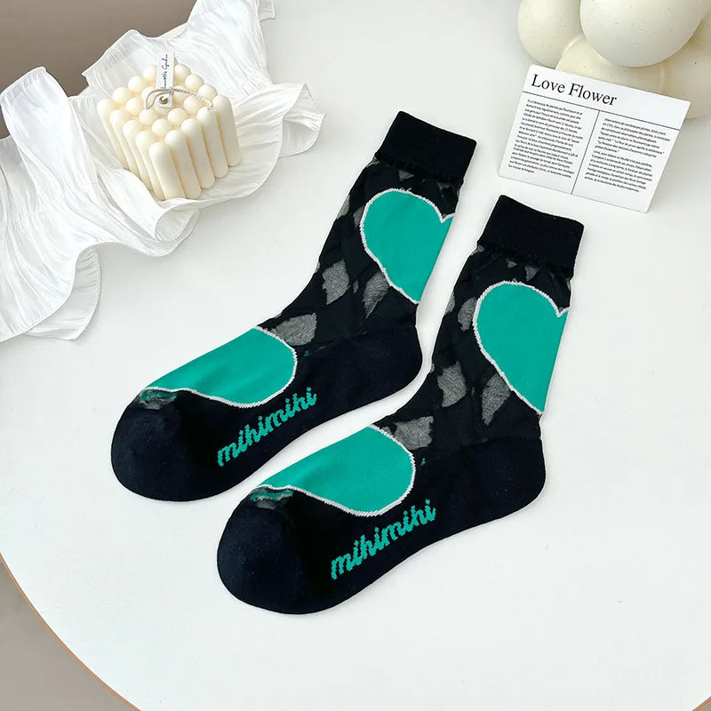 Japanese Harajuku Style Ultra-Thin Breathable Summer Socks