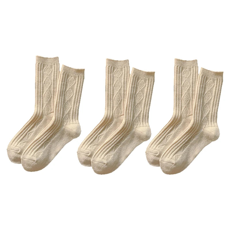 Luxurious Cashmere Wool Blend Socks