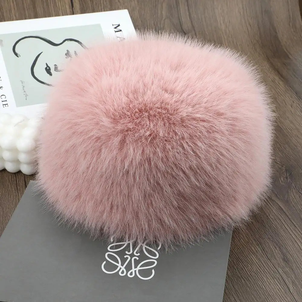Faux Fox Fur Winter Hat