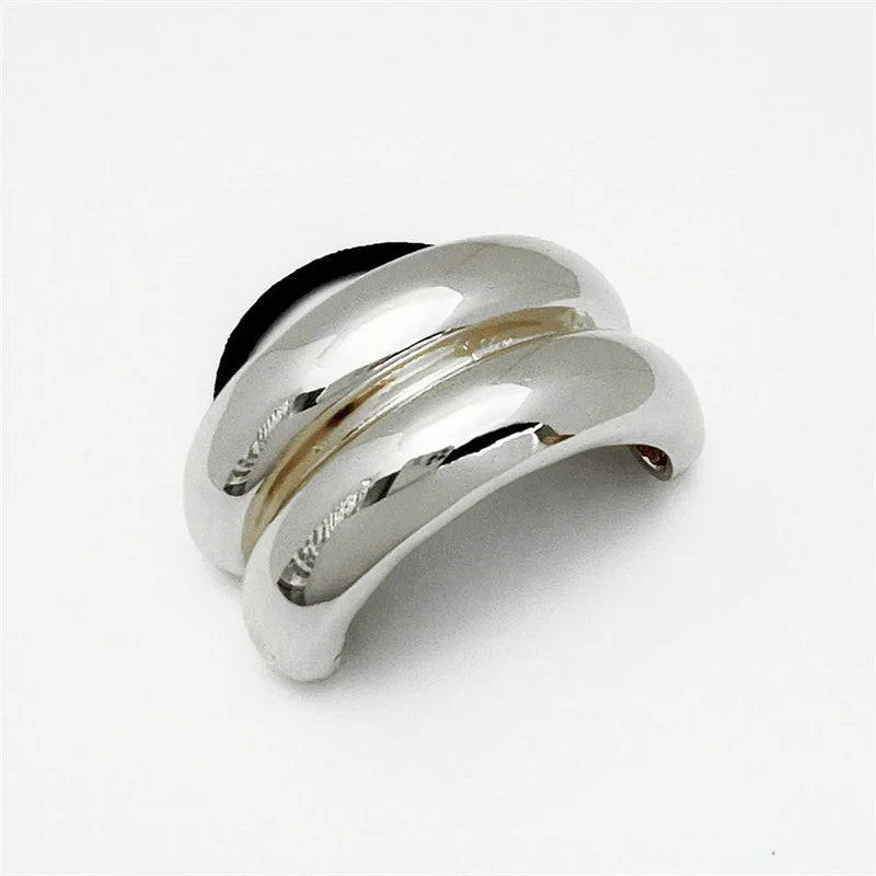 Elegant Metal Loop Style Hair Bands