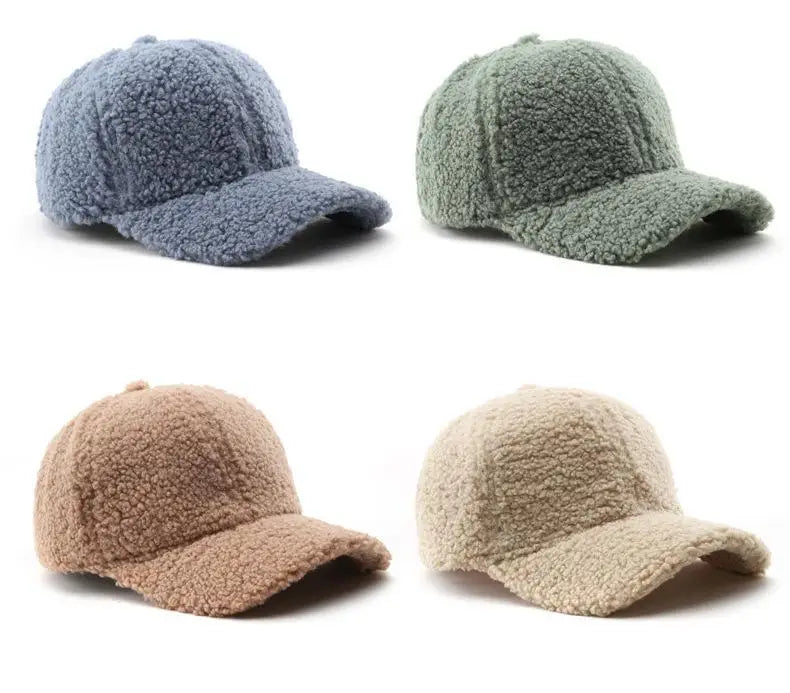 Autumn Plush Baseball Cap