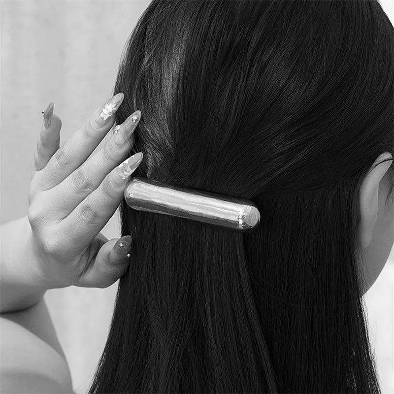Elegant Metal Loop Style Hair Bands