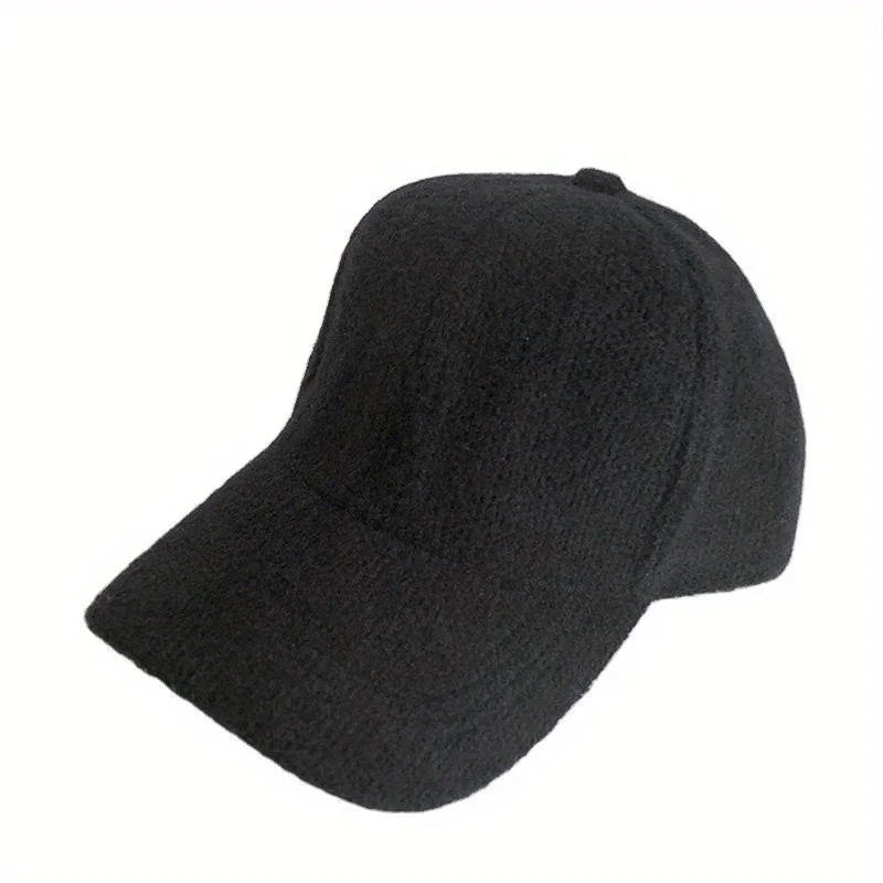 Warm Rabbit Fur Adjustable Basketball Cap