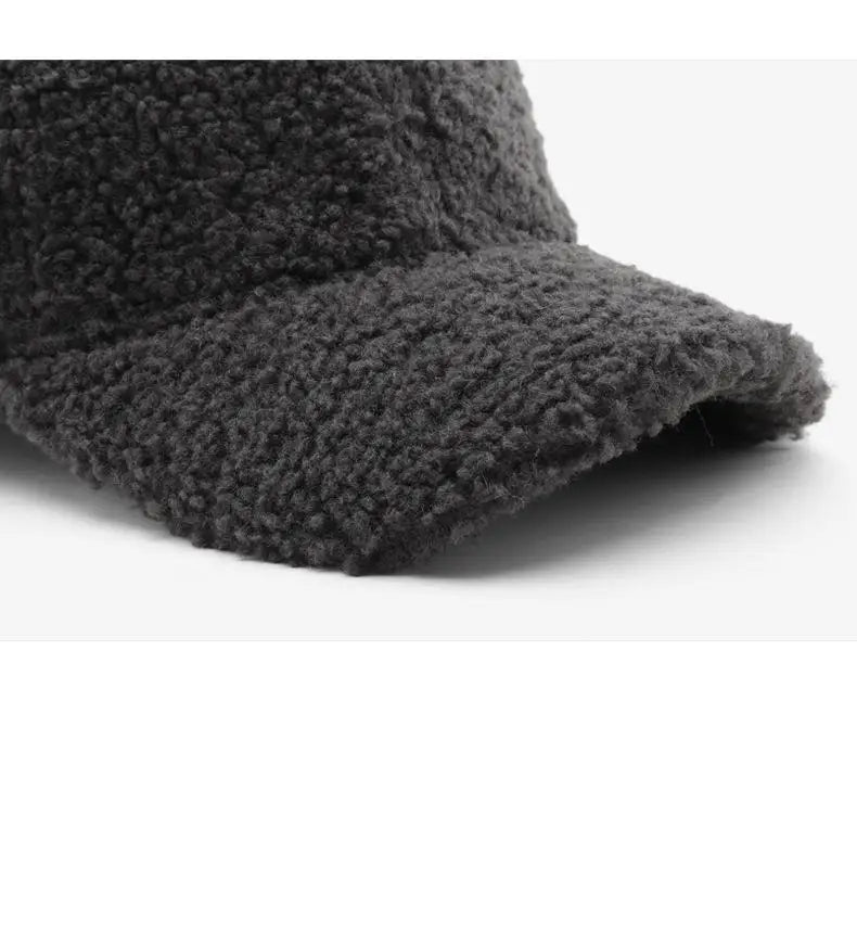 Autumn Plush Baseball Cap