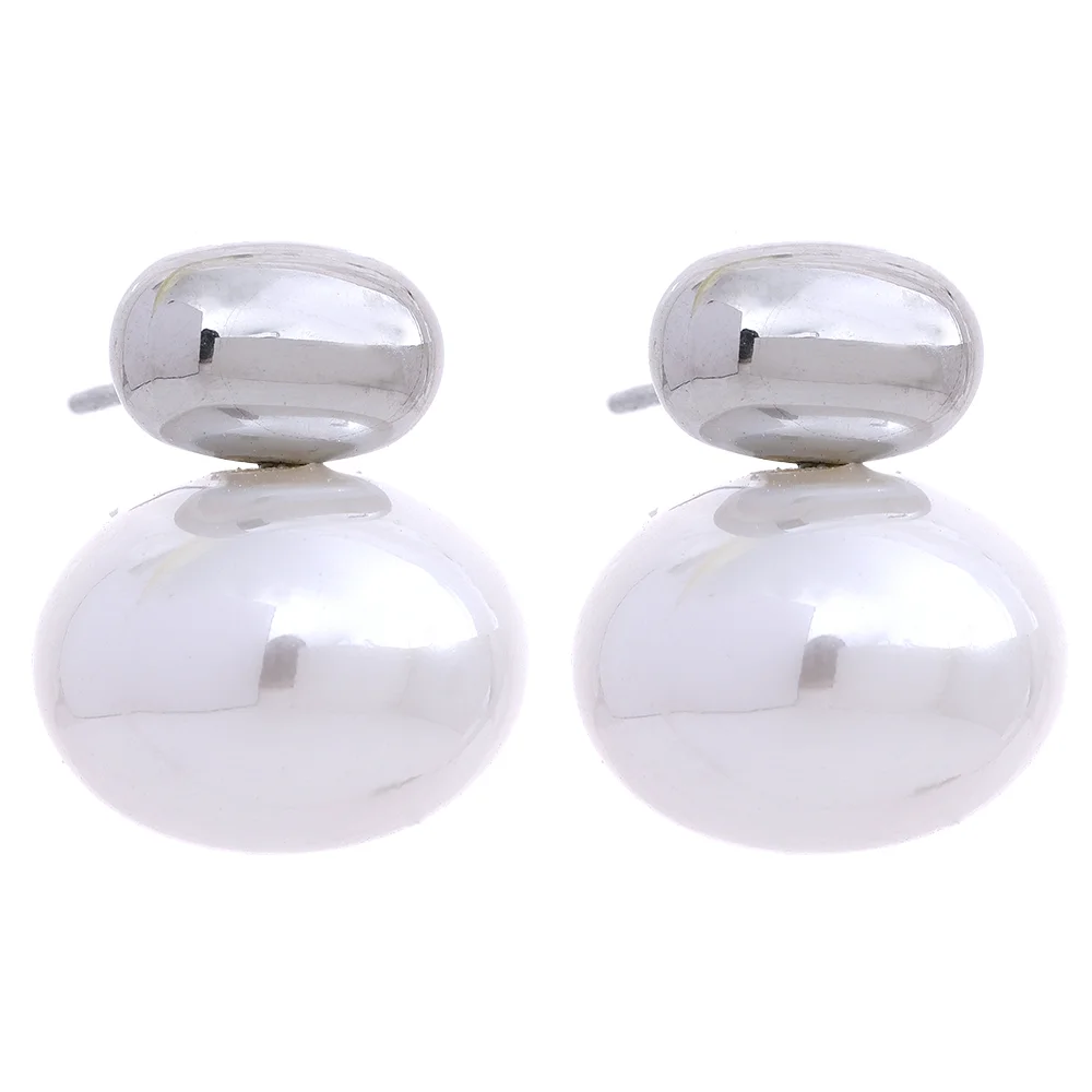 Chic Pearl Bead Stud Earrings