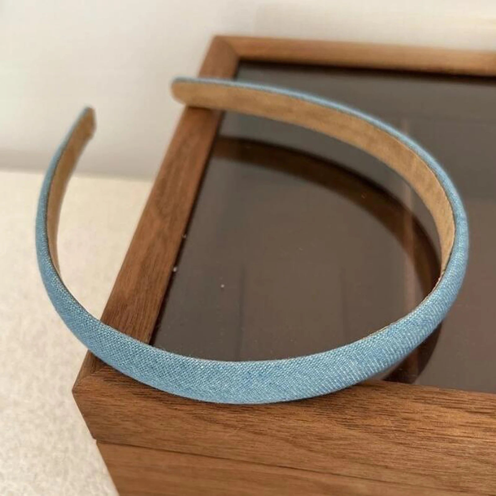 Casual Denim Turban Headband for Women