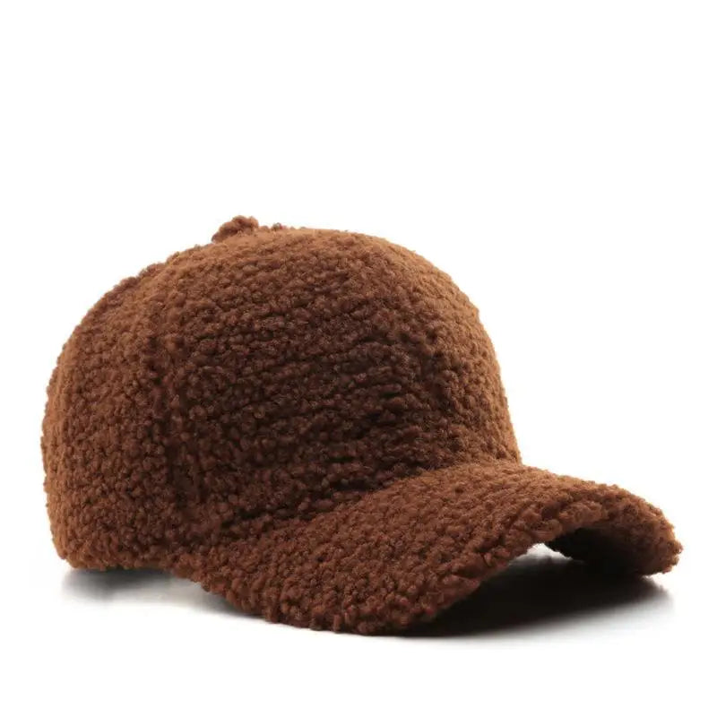 Autumn Plush Baseball Cap