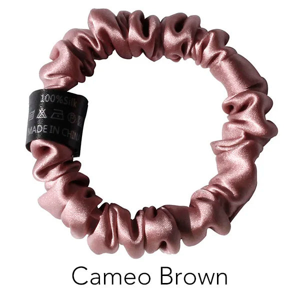 100% Pure Mulberry Silk Scrunchies Hair Ties