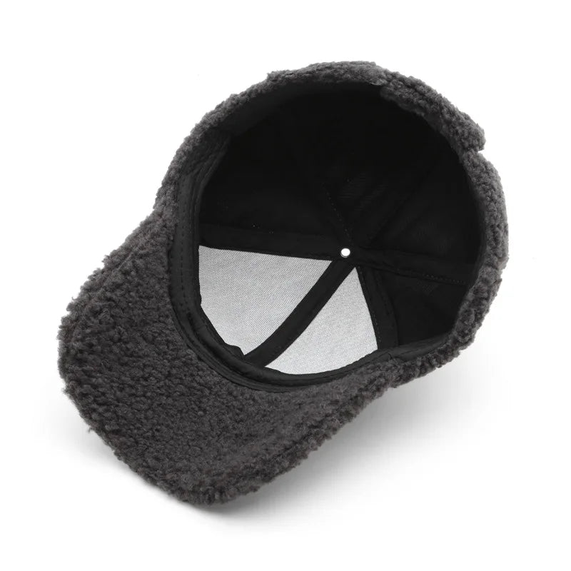 Autumn Plush Baseball Cap