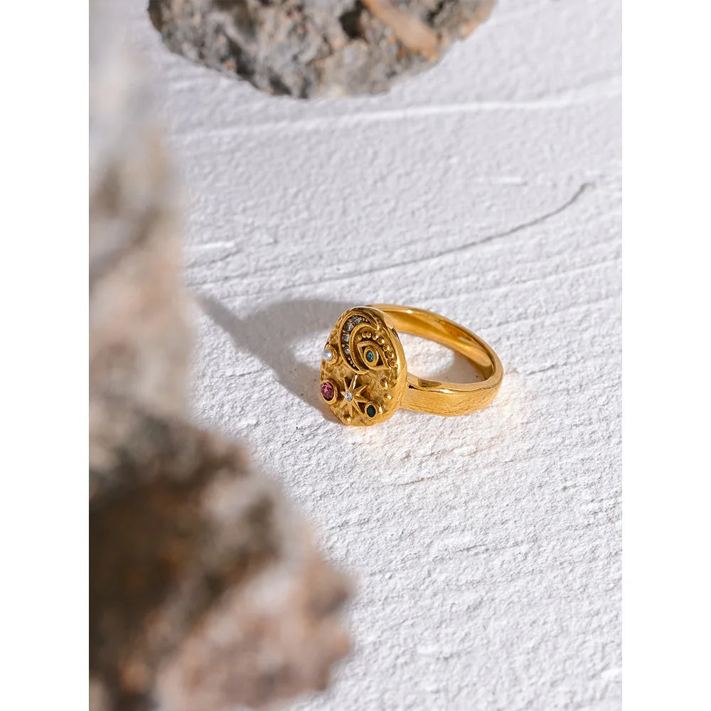 Celestial Amulet Ring