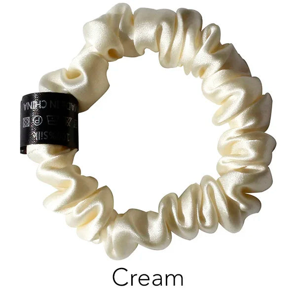 100% Pure Mulberry Silk Scrunchies Hair Ties