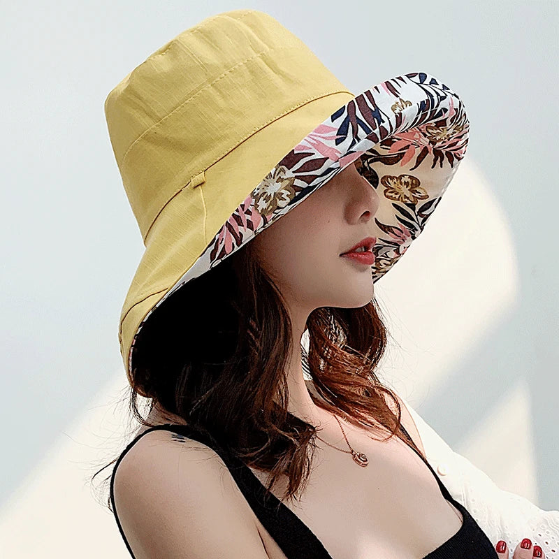 Double-Sided Panamanian Bucket Hat