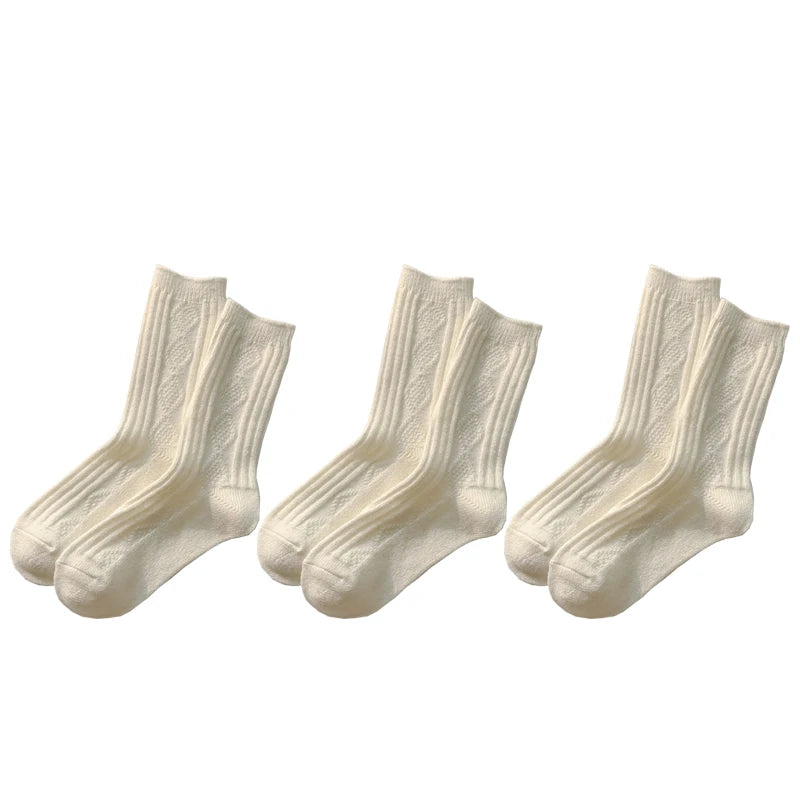 Luxurious Cashmere Wool Blend Socks