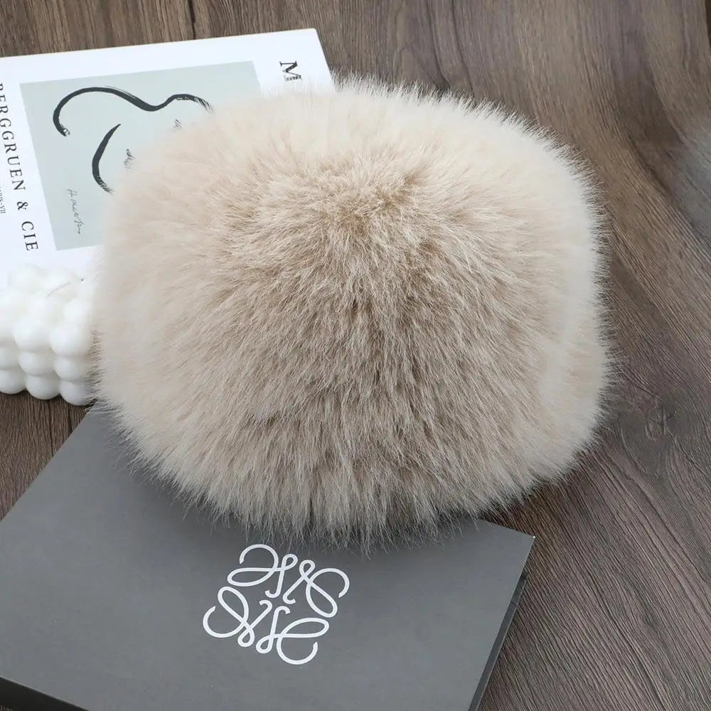 Faux Fox Fur Winter Hat
