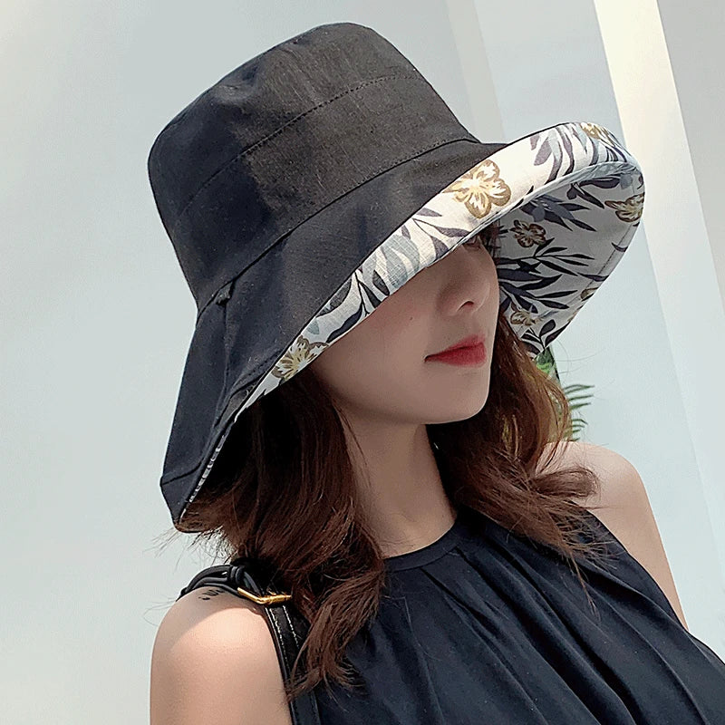 Double-Sided Panamanian Bucket Hat