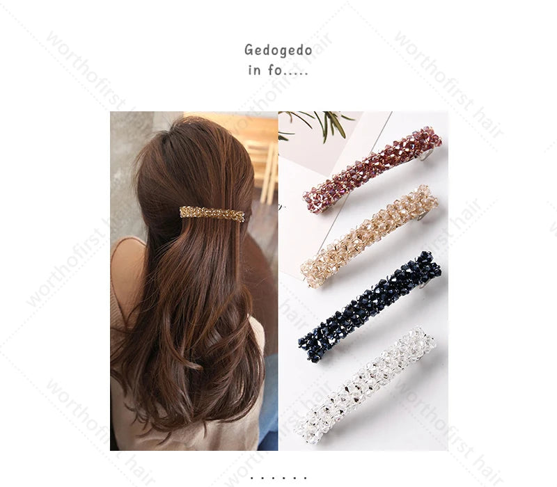 Elegant Crystal Rhinestone Hairpins & Hairgrips
