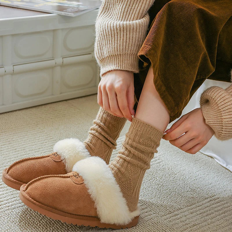 Luxurious Cashmere Wool Blend Socks