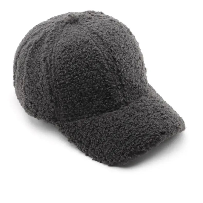 Autumn Plush Baseball Cap