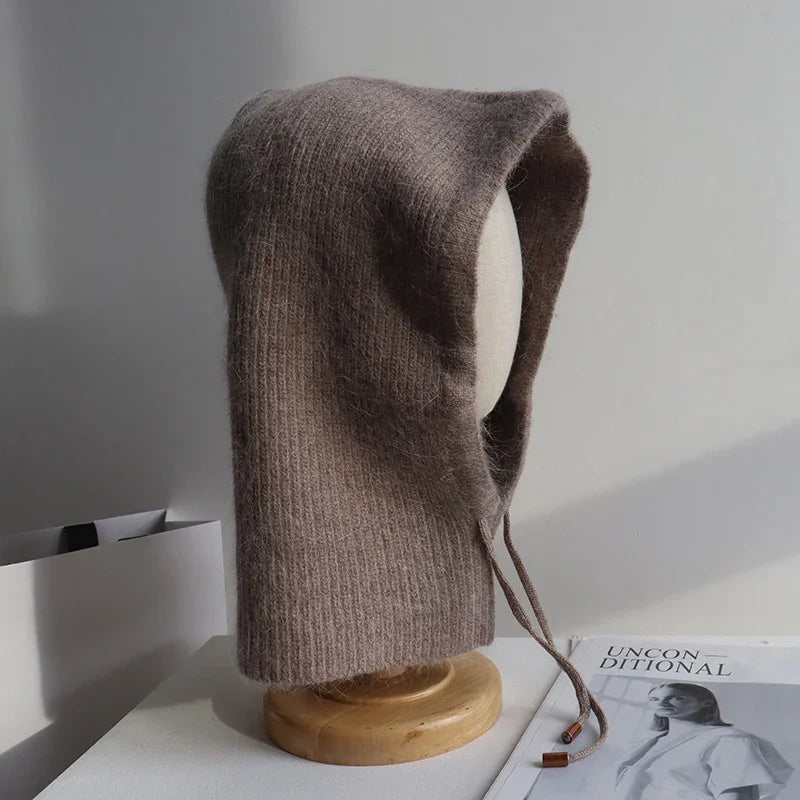 Classic Warm Knitted Balaclava Scarf