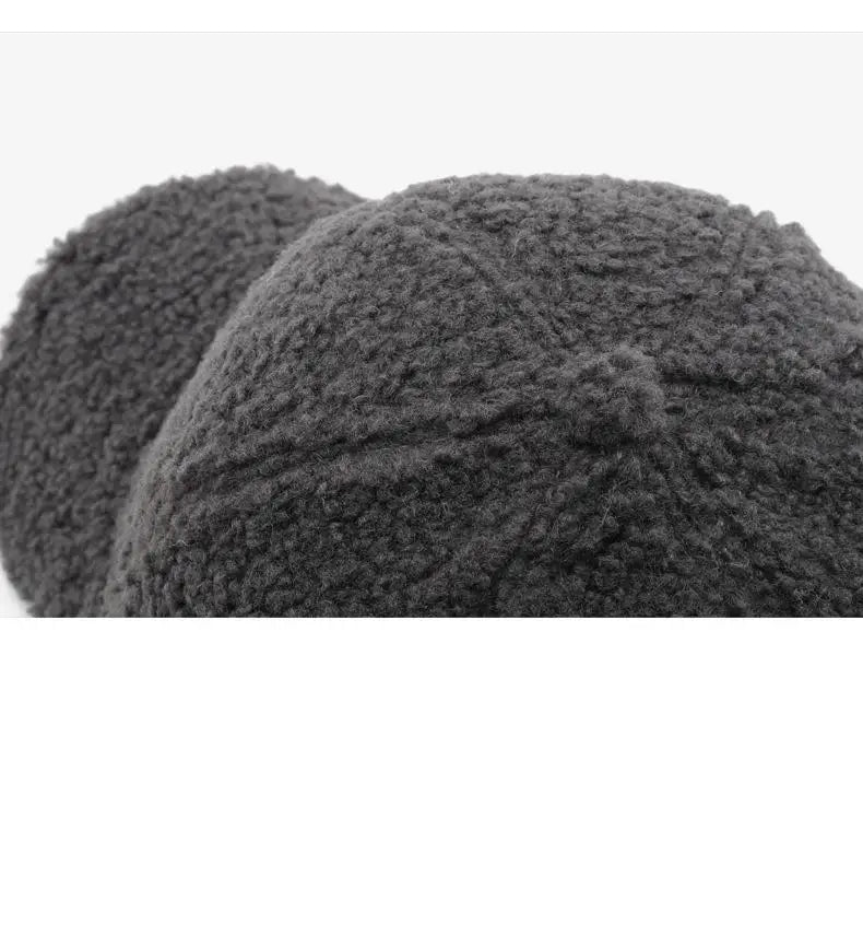 Autumn Plush Baseball Cap
