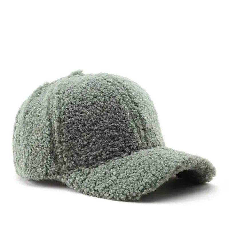 Autumn Plush Baseball Cap