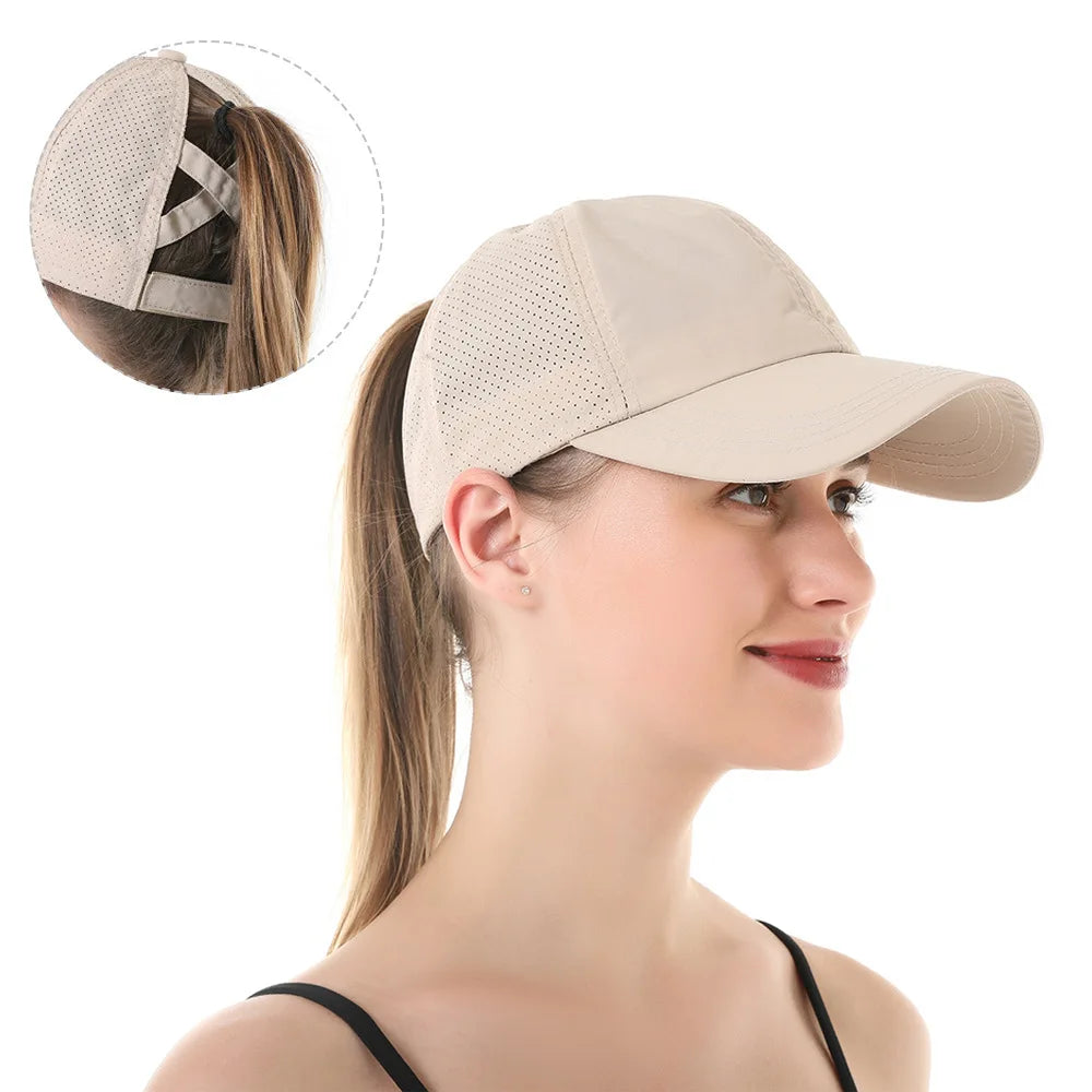 Quick-Drying Breathable Women's Baseball Outdoor Cap