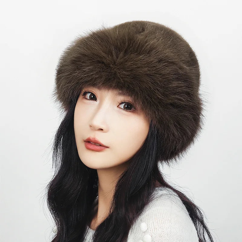 Mongolian Plush Fisherman Fur Hat