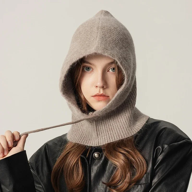 Classic Warm Knitted Balaclava Scarf