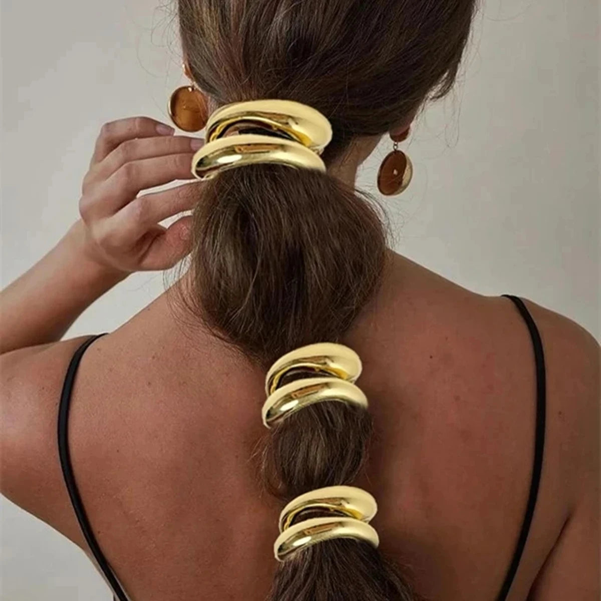 Stylish Geometric Metal Hair Bands