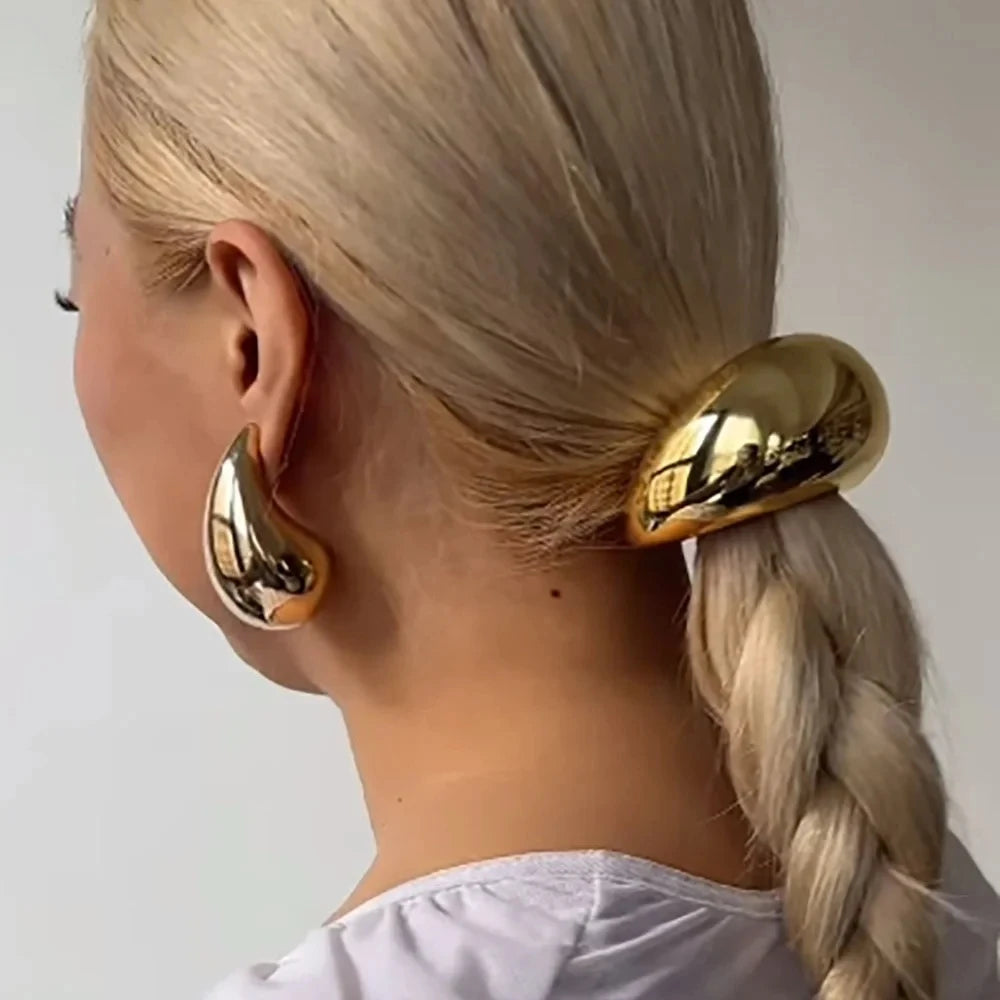 Stylish Geometric Metal Hair Bands